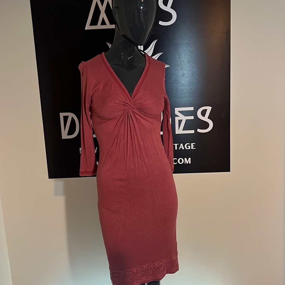 Fat Face Dress with 3/4 sleeve size 6 - Picture 1 of 7